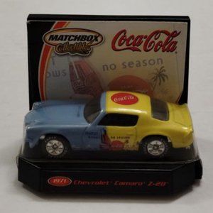 Matchbox Collectibles Coca - Cola 1971 Chevrolet Camaro Z - 28 nwot